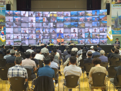 진도군, 2023년 도민과의 대화서 "남해안 거점벨트 기대" 언급