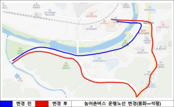봉화군, 봉화송이한약우축제 기간 버스노선 변경 운행