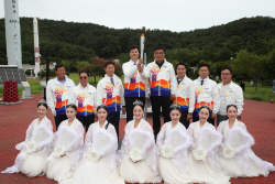 전남도, 고흥 나로도서 전국체전 두번째 성화 특별채화