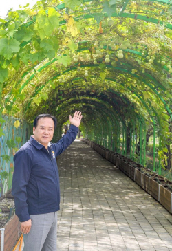 이권재 오산시장, ‘오산천 호박터널’ 소개