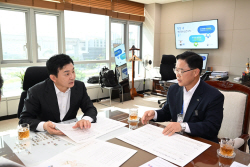 강수현-원희룡 양주시 현안사업 조속추진 ‘공유’