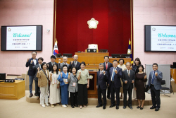 안양시 시승격 50주년 맞아 국제 자매도시 방문단 방문
