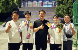 홍천군청 강완진 선수, 항저우 아시안게임 첫 금메달 획득