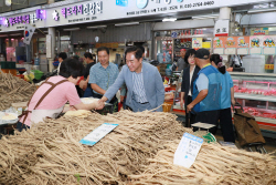 정장선 평택시장, 추석 앞두고 민생 행보 진행
