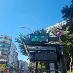 용인시, 버스정류장 ‘차 번호’만 누르면 정차 ‘척척’