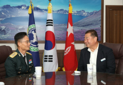 김경일 파주시장 추석맞이 군부대 격려방문