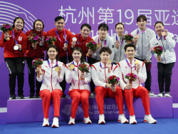 [아시안게임] 김우민, 자유형 800ｍ 金 도전…황선우는 계영 400ｍ 출전