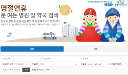 [엔조이~추석연휴] 연휴기간 문 여는 우리동네 병원·약국은 어디