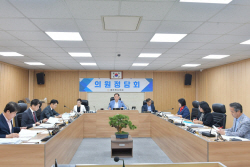 동두천시의회 9월중 의원정담회 28개안건 논의