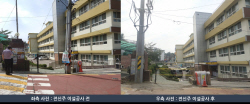 오산시, 화성초 후문 전신주 이전...
