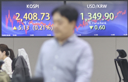 [종합주가지수] 코스피, 간신히 멈춘 하락세…삼성바이오로직스·포스코홀딩스 등 주가↑