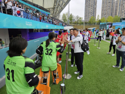 최윤 OK금융 회장, 항저우AG 선수단장 활약...비인지종목 지원