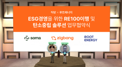 루트에너지, 직방에 RE100·탄소중립 솔루션 제공