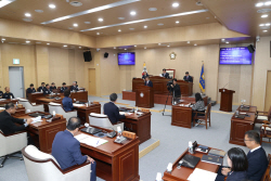 청송군의회, 제268회 임시회 폐회