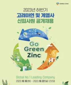 고려아연, 신입사원 공개 채용…