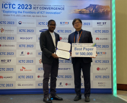 서울과기대 이경천 교수팀, ‘ICTC 2023’서 최우수 논문상 수상