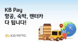 KB국민카드, 항공권·숙박·렌터카 할인 행사 진행