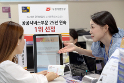 우정사업본부, ‘2023 한국산업의 고객만족도(KCSI)’ 조사 ‘공공서비스 부문’ 1위