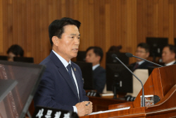 원제용 도의원, 도정질문 통해 태권도 실업팀 창단 촉구