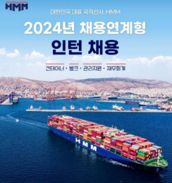 HMM, 채용연계형 대졸 인턴사원 모집