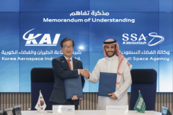 KAI, 사우디 손잡고 우주시장 개척 나서