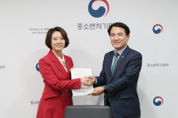 김진태 도지사. 이영 중기부 장관 면담…글로벌 혁신특구 유치 의사 강력히 밝혀