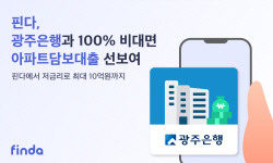 핀다, 광주은행 100% 비대면 아파트담보대출 선봬