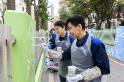 지엠한마음재단 ‘벽화 그리기’ 봉사 지역사회 환경 개선 지원