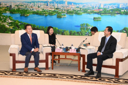 이재준 수원시장, 중국 지난시 리우창 당서기와 우호협력 강화 논의