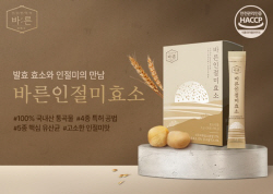 건강한약속 바른, 통곡물 고소한 맛의 통곡물 발효 ‘바른인절미효소’ 출시