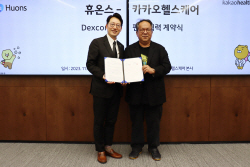 휴온스-카카오헬스케어, 연속혈당측정기 ‘덱스콤G7’ 판매 ‘맞손’
