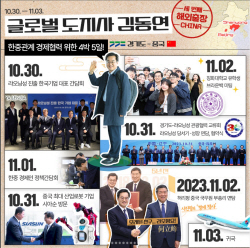 김동연, "외국 출장 도중에서도 경기도정 현안 챙겨"