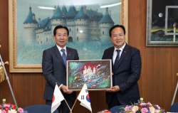 이권재 오산시장 "1300년 전부터 이어온 양국 인연, 영원히 이어 지길"