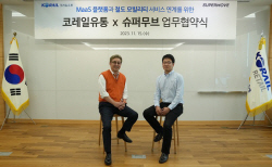코레일유통, 슈퍼무브와 손잡고 MaaS 혁신 업무협약
