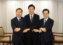 수도권 광역단체장 3인, ‘김포 서울 편입 문제’ 두고 입장차로 격돌