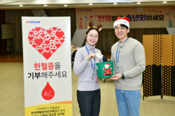 코오롱그룹, 겨울철 혈액 수급난 극복 지원사격