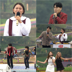 ‘전국노래자랑’ 트롯 신동 황민호, 형 황민우 축하무대 지원사격