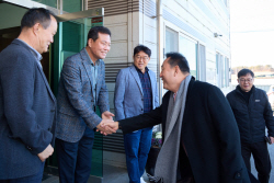 이충우 여주시장, 관내 강소기업인 ‘현대환경’ 기업체 현장 방문