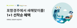 진에어, 김포-포항경주 노선 할인 혜택