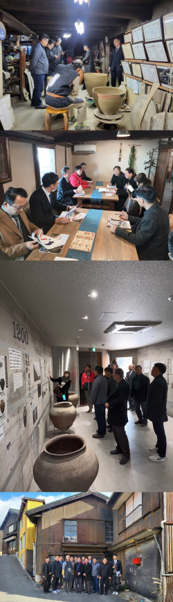 [포토] 광주시방문단, 일본 아이치현 도코나메야키 도자기조합 방문