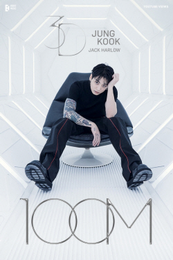 BTS 정국, ‘세븐’ 이어 ‘3D’도 뮤비 유튜브 조회수 1억회 돌파