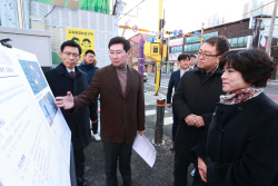 이상일 용인시장, 신갈초·보라초 방문...시설 개선 점검
