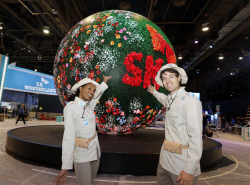 [CES 2024] SK, 탄소감축·AI 기술 공개… 