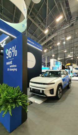 [CES 2024] KGM, 무선충전플랫폼 상용화 기술 탑재된 토레스 EVX 선보여