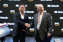 [CES 2024]HL만도-AWS, 모빌리티 소프트웨어 협약 체결…"SDV 시대 정면 돌파"