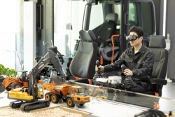 HD현대사이트솔루션, 건설장비 운전 교육에 VR 활용