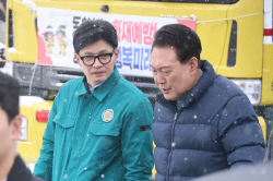 尹대통령-한동훈, 오찬 회동 …서천 이후 엿새만