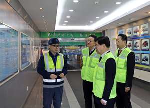 이경규 IPA 사장, GM한국사업장 찾아 수출 애로사항 청취