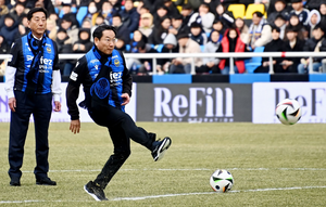 유정복, “아시아 챔피언스 리그 도전 등 인천유나이티드 FC 선전 당부”
