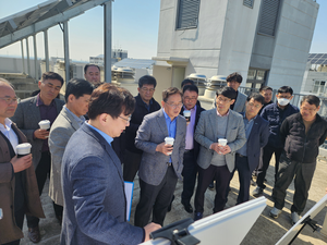 황준기 용인시 제2부시장, 평택 고덕 삼성반도체 팹 현장 ‘벤치마킹’